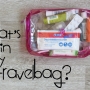 What’s in my travelbag?