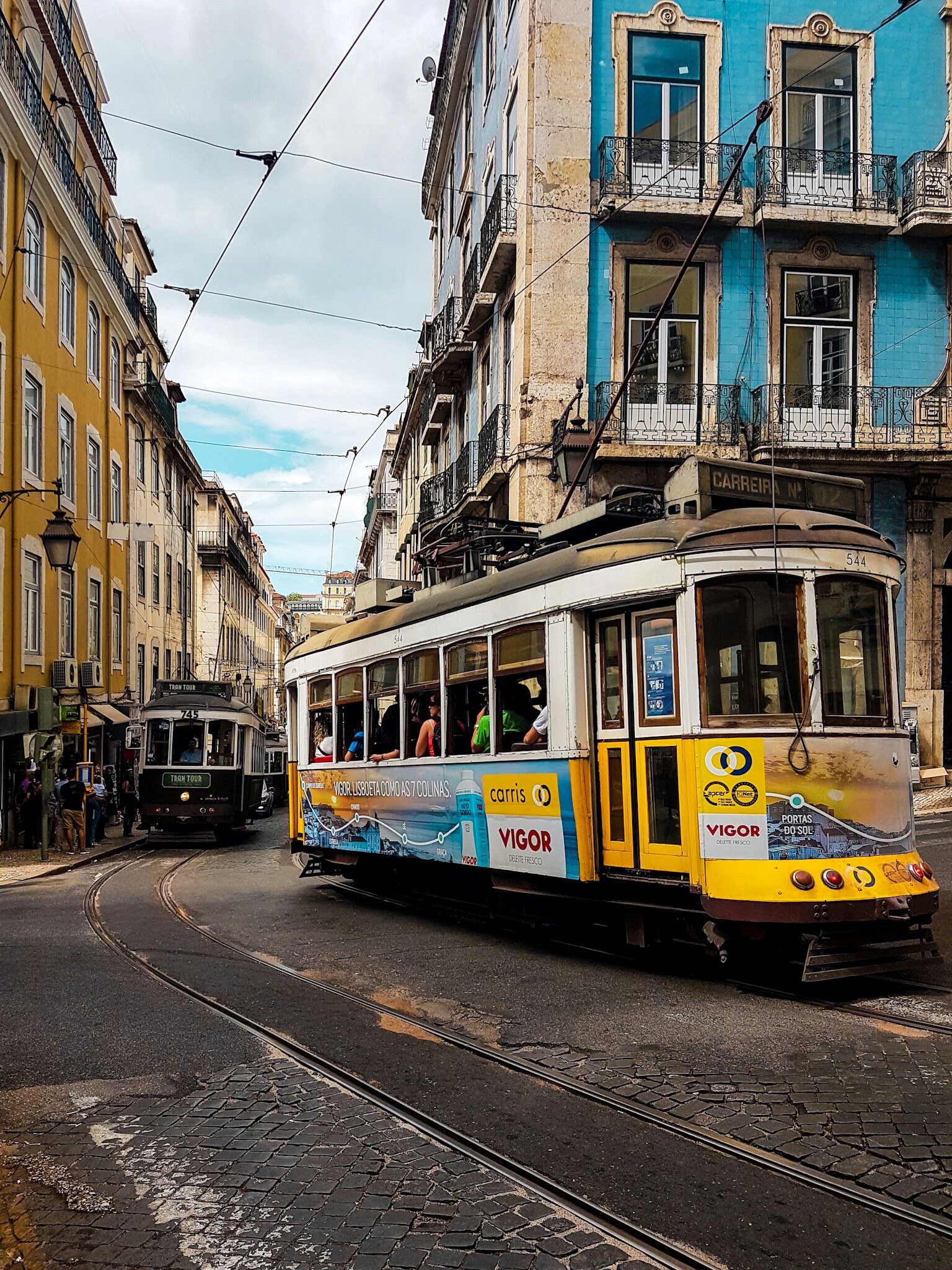 Tram-28-Hauptstadt-Lissabon