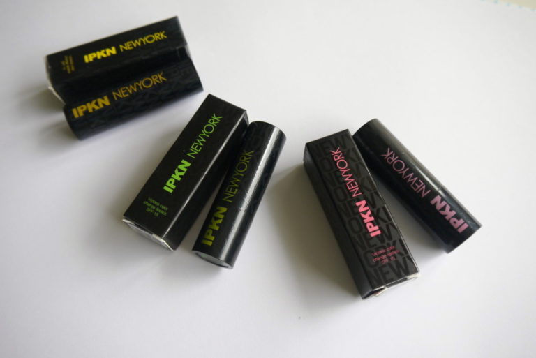 Yellow, Green and Pink on my lips