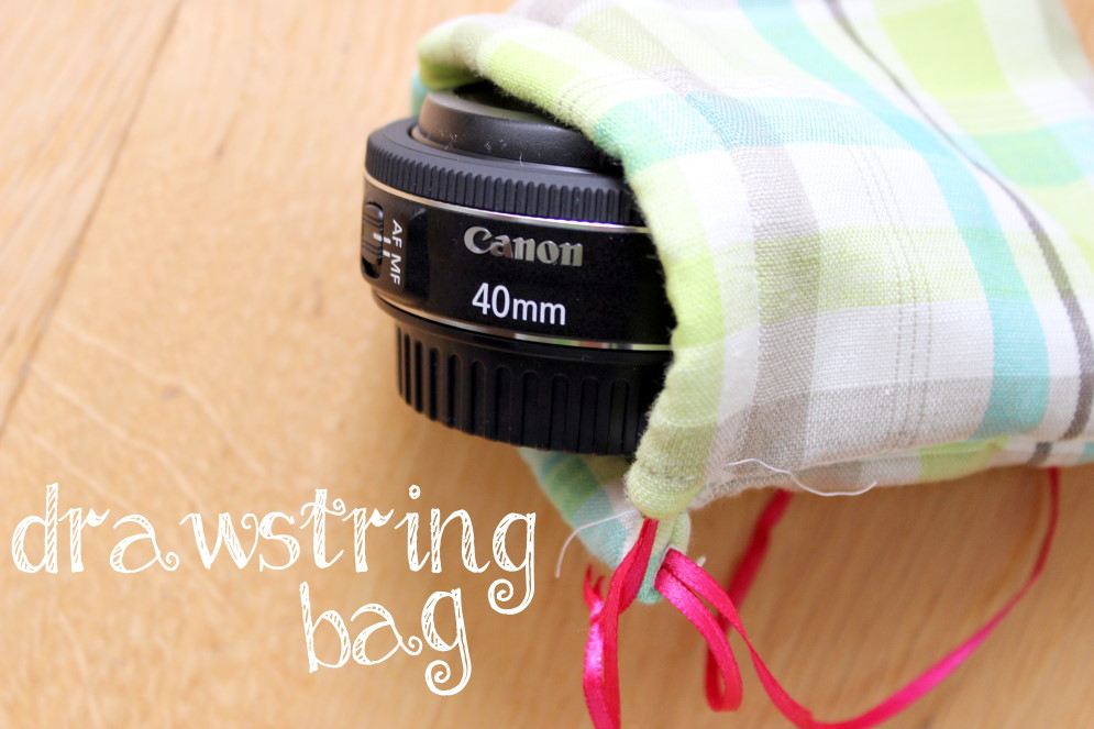 DIY: Drawstring Bag