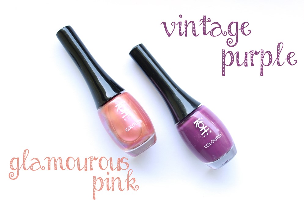 Glamourous Pink and Vintage Purple