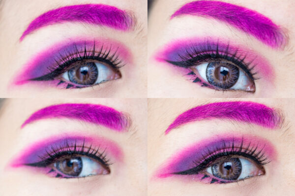 Pinkes AMU Schwarze Lippen