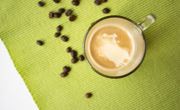 Eier Kaffee Milchmädchen